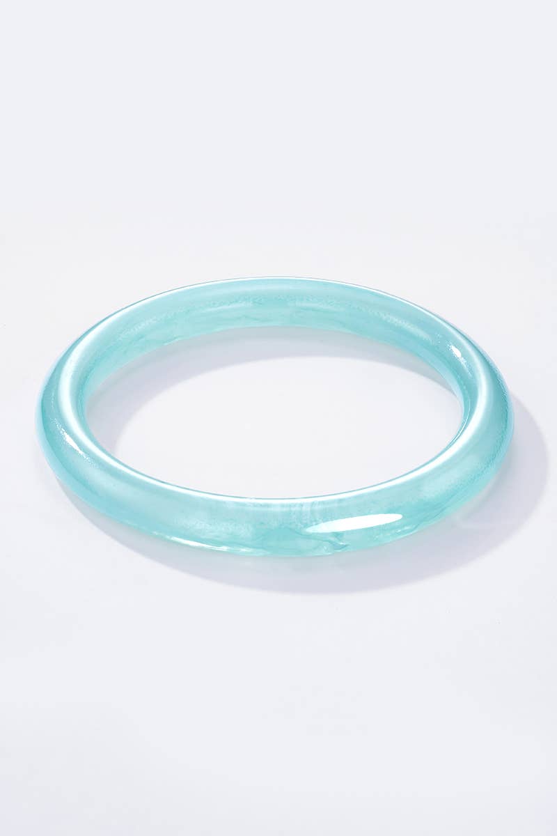 Jonc résine Bleu