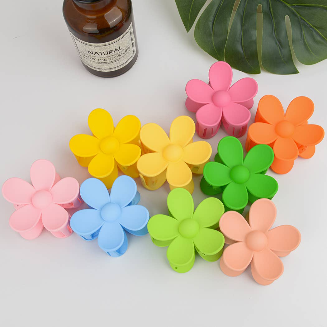 Pinces à cheveux grandes fleurs