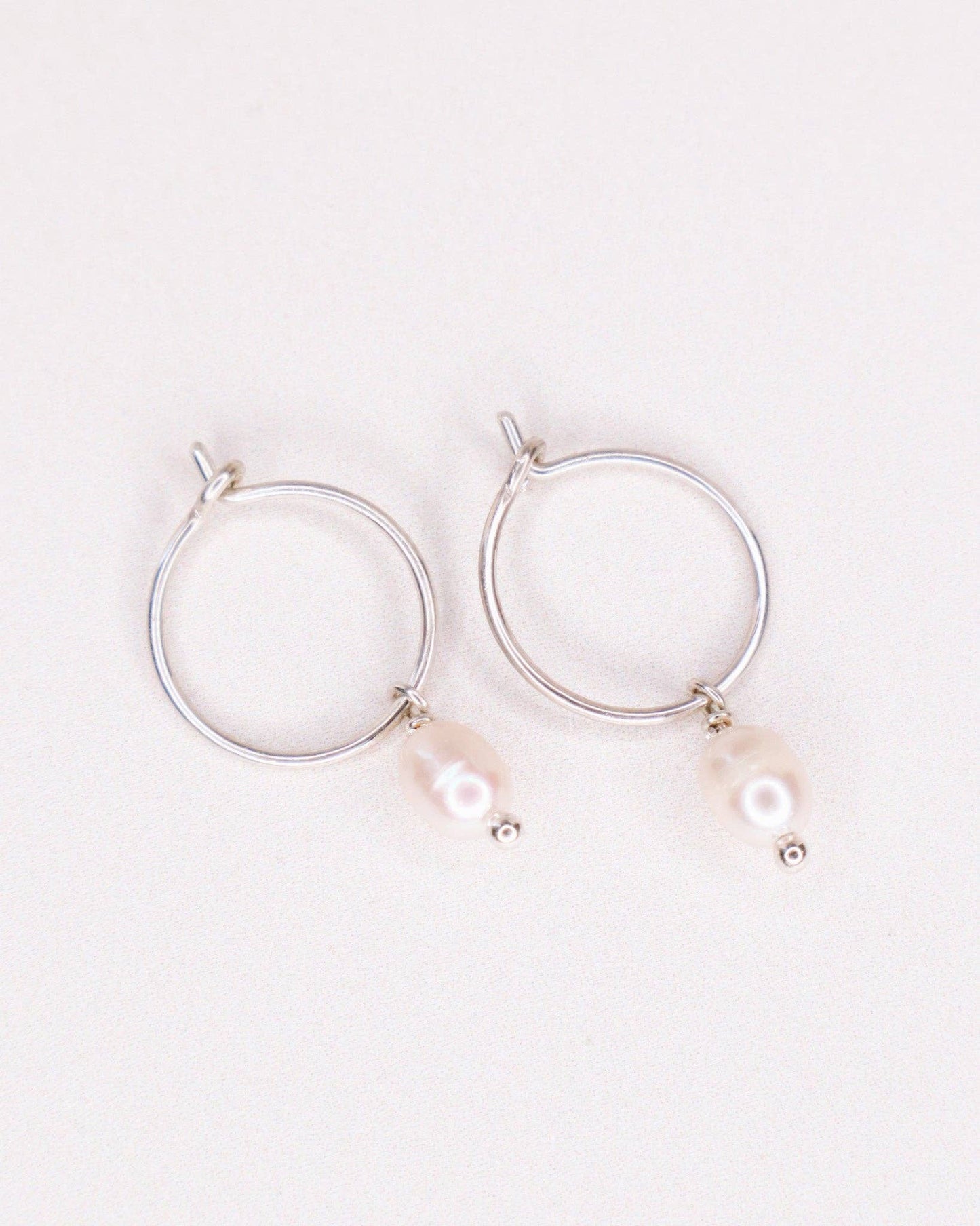 Créoles Gallinava gold filled 14 carats et Perle de culture - DupontDupont