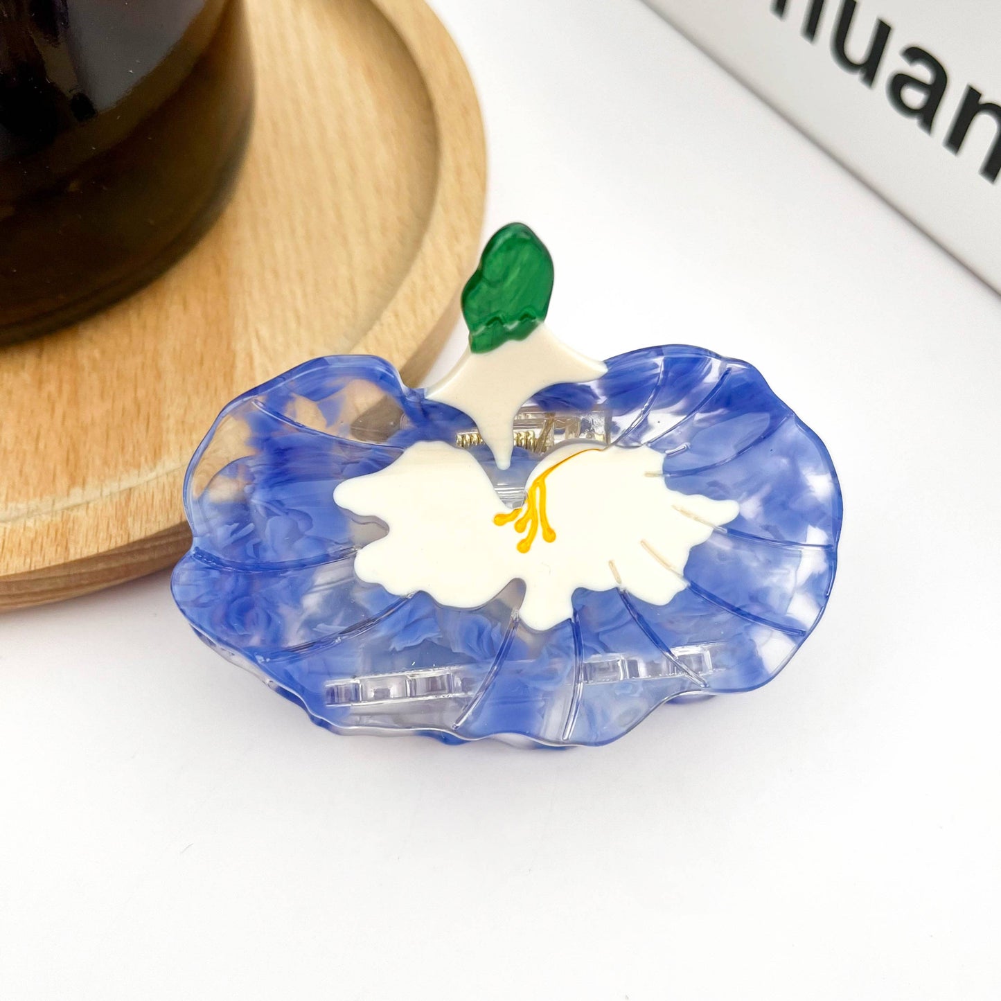 Pince à cheveux Fleur d'Iris
