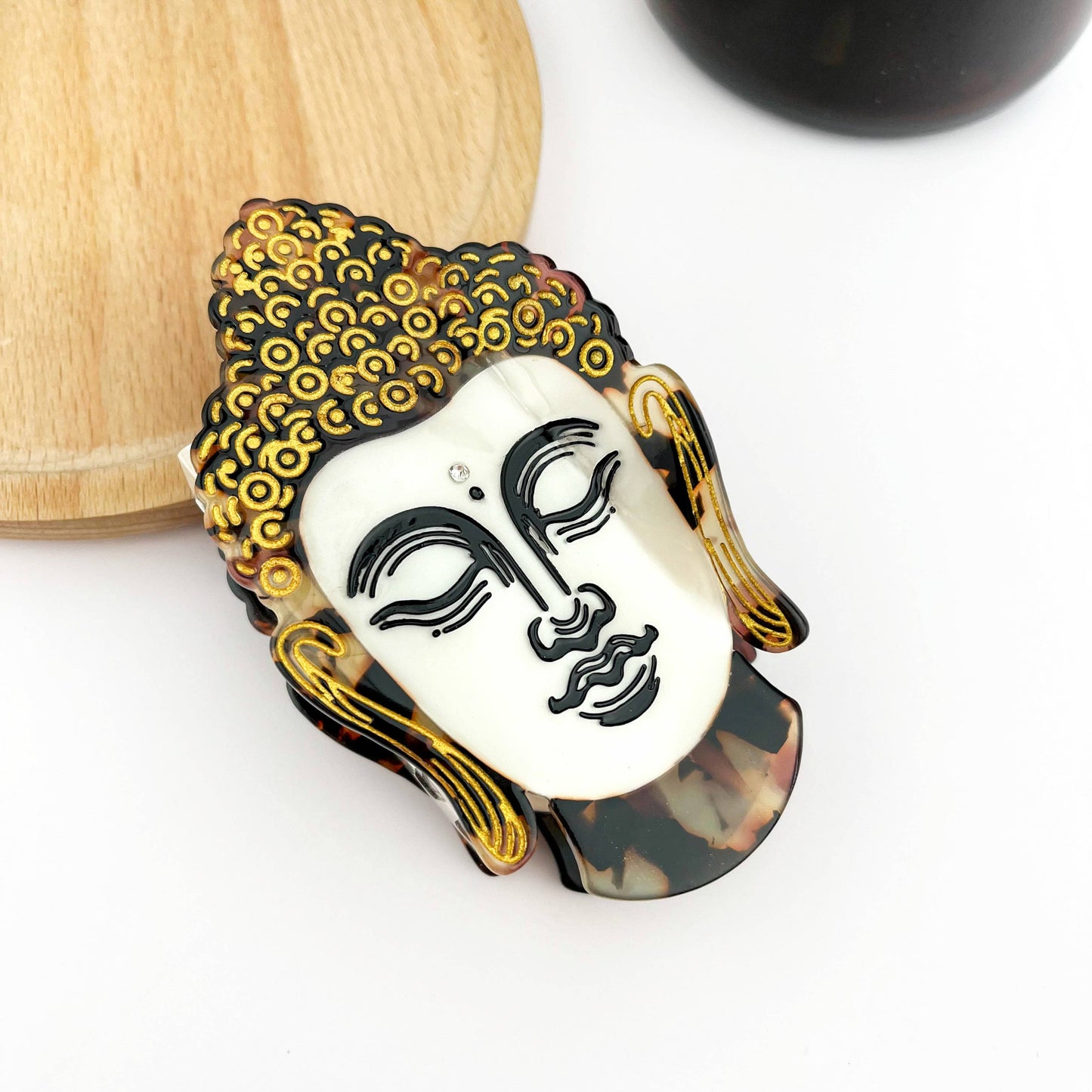 Pince à cheveux Bouddha