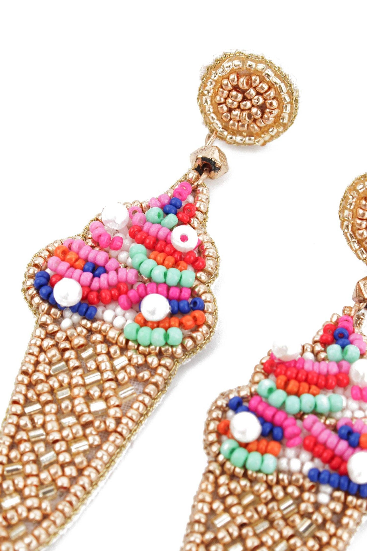 BOUCLES D'OREILLES MULTI GLACES