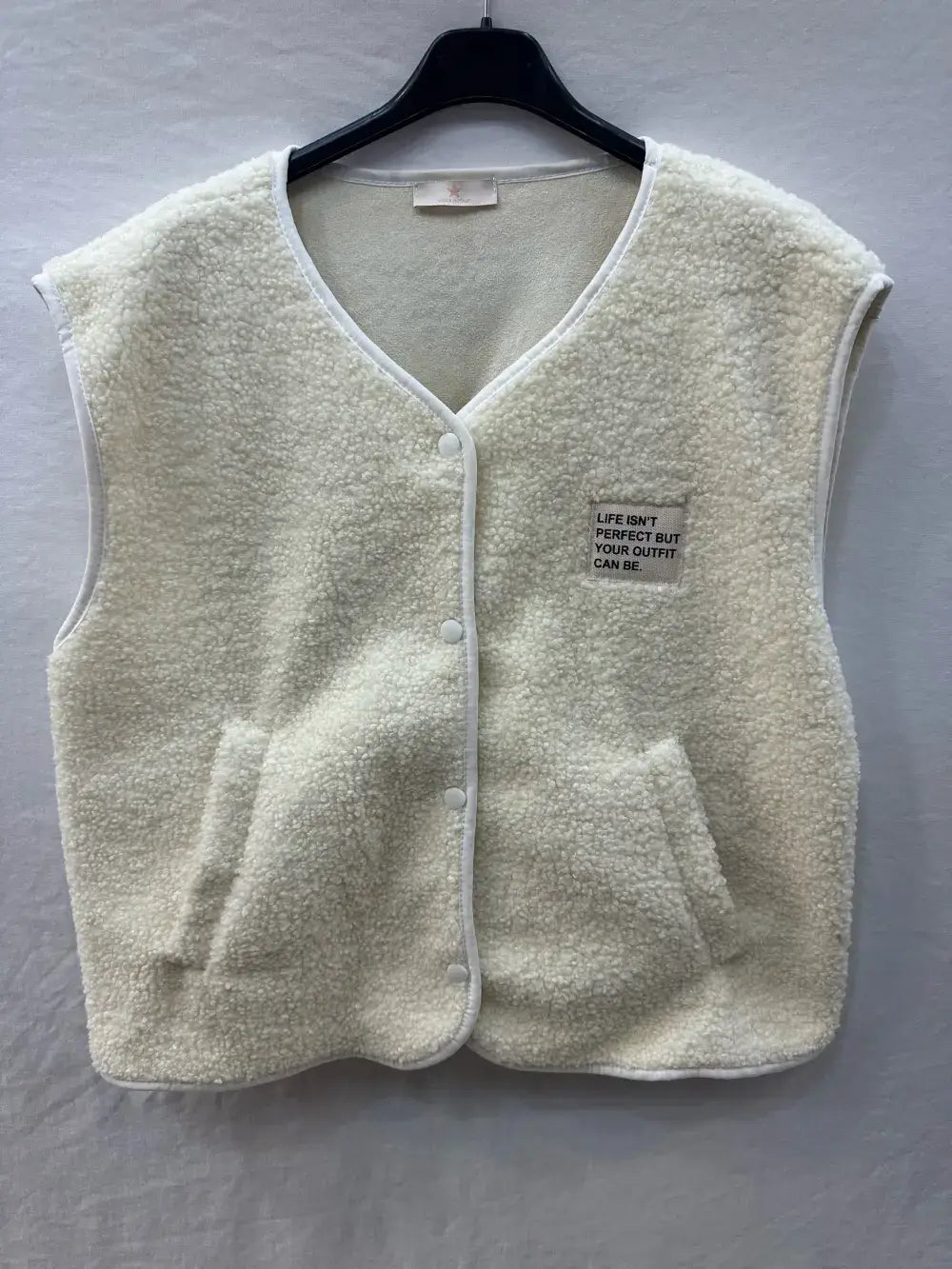 Gilet Moumoute Blanc