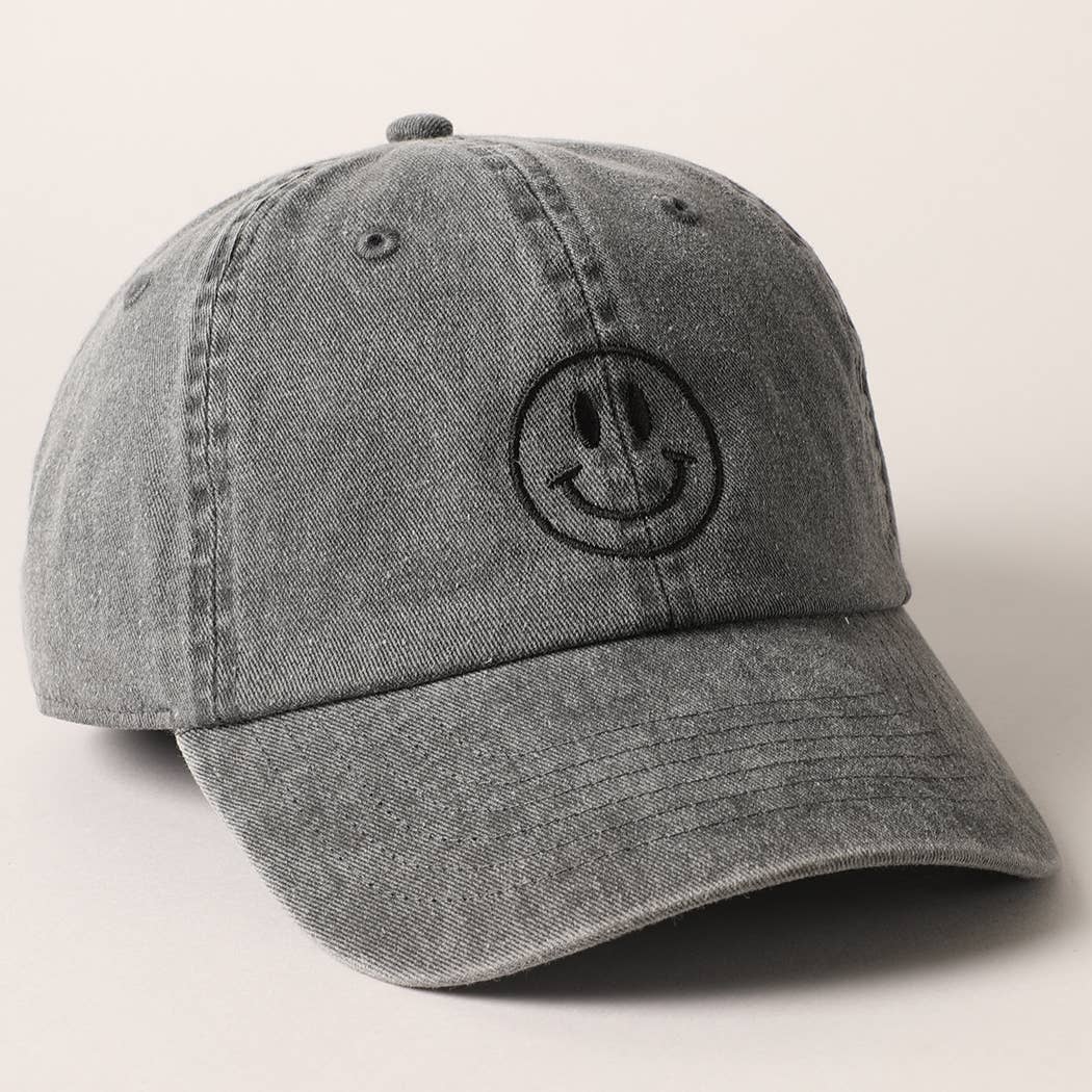 Casquette Happy Face: ROSE CLAIR