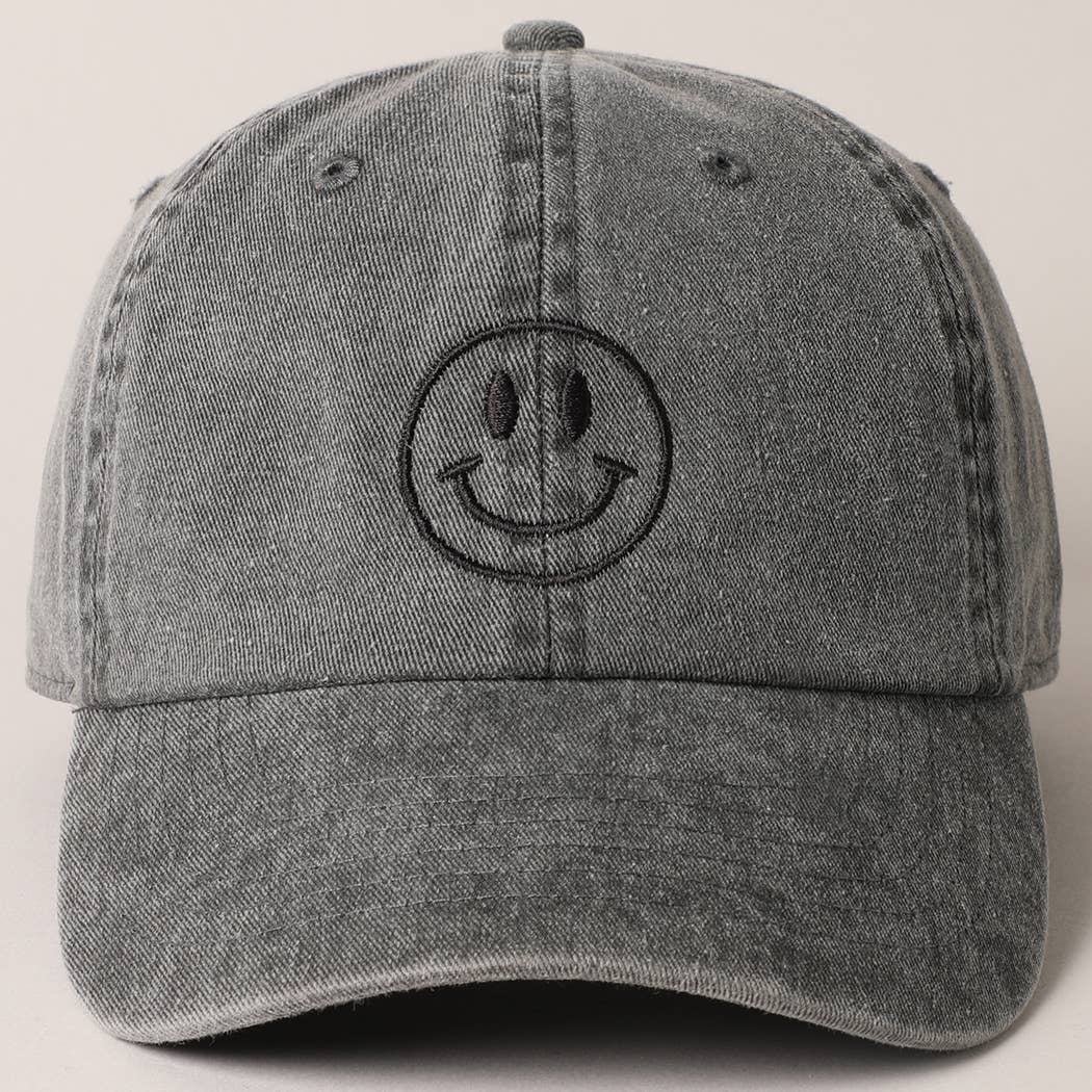 Casquette Happy Face: ROSE CLAIR