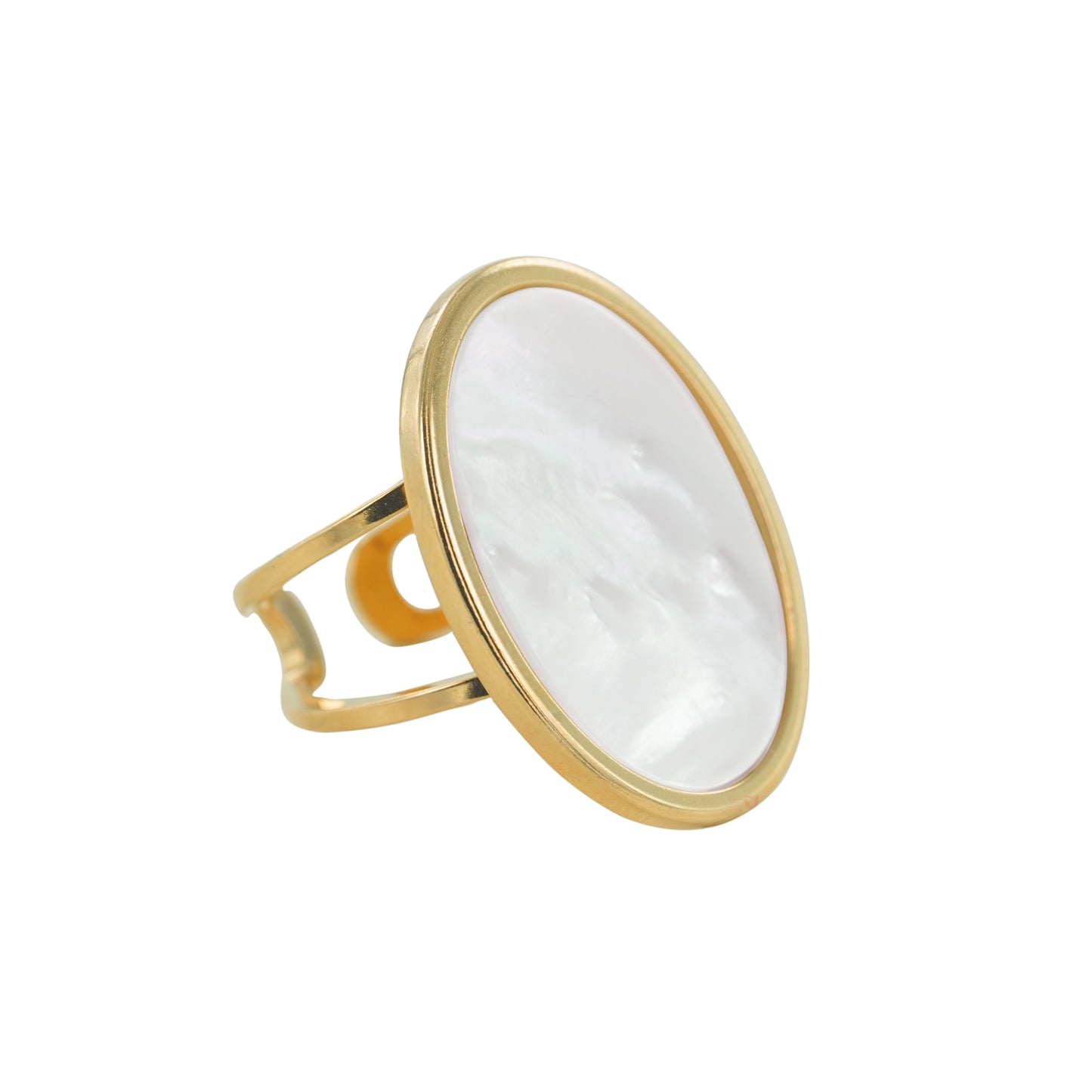 Bague Ovale Miroir