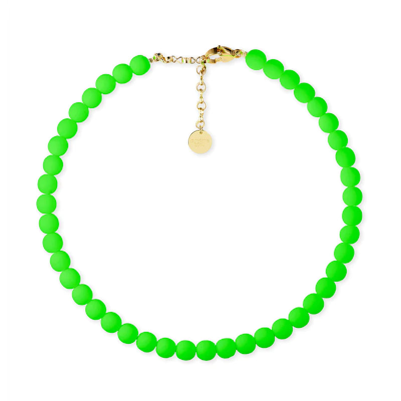 Collier Néon Crush vert