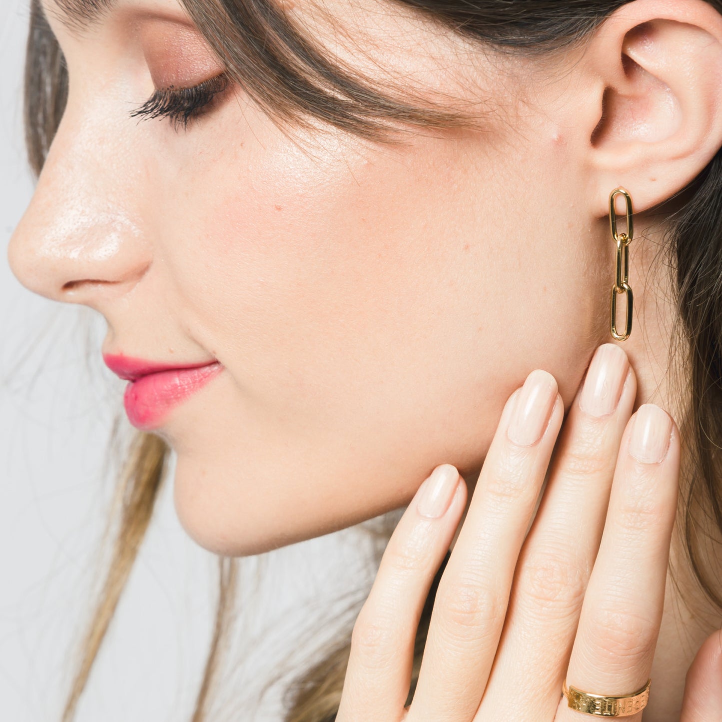 Boucles d'oreilles chaine - DupontDupont