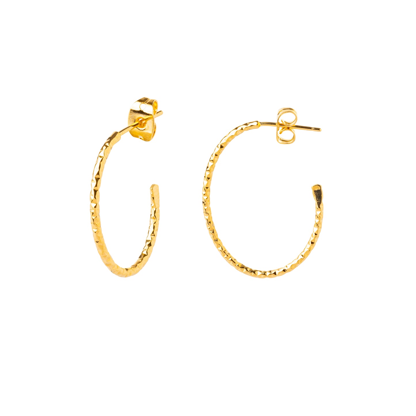 Créoles Ovale martelé - DupontDupont