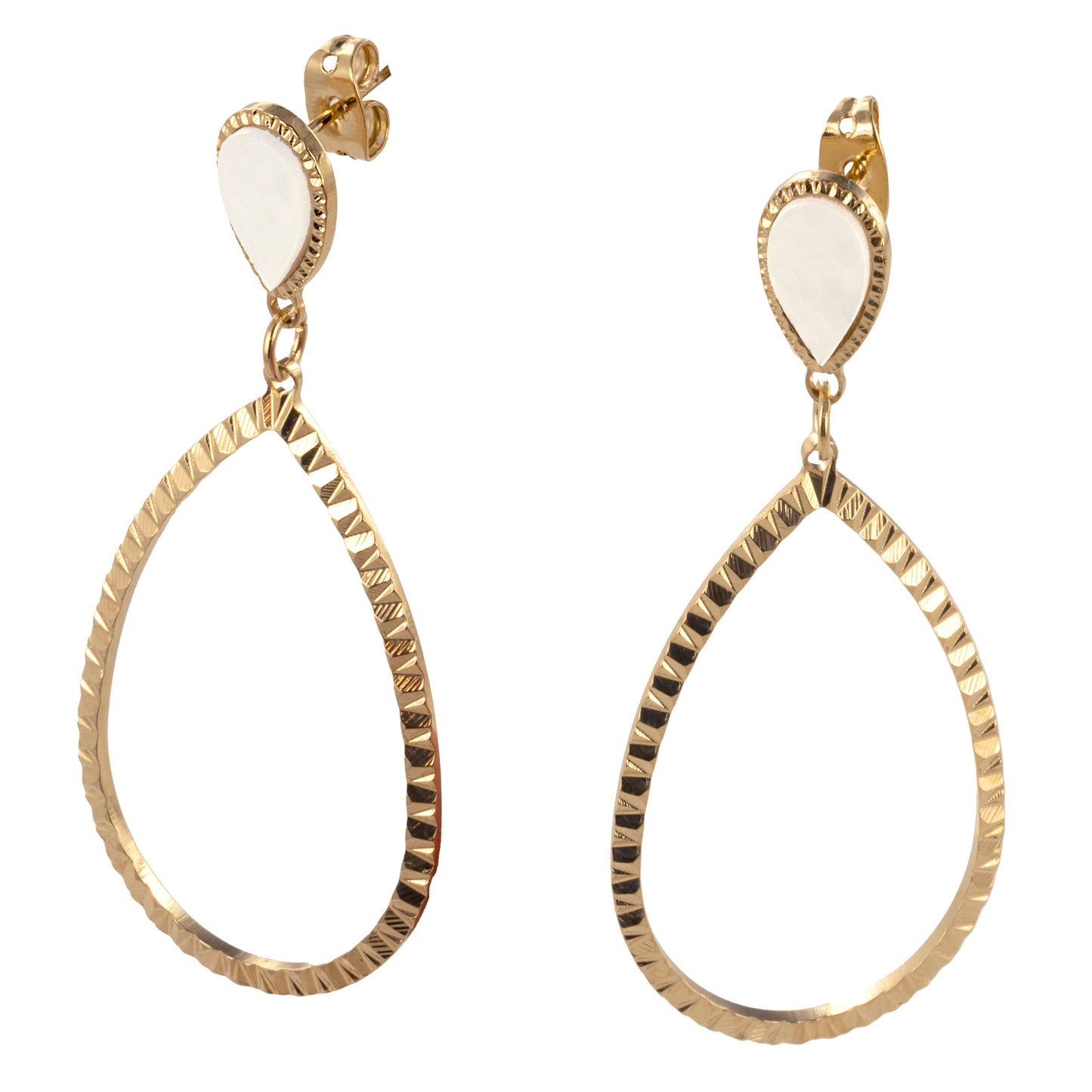 Boucles pendantes Bon Oeil ajourées - DupontDupont