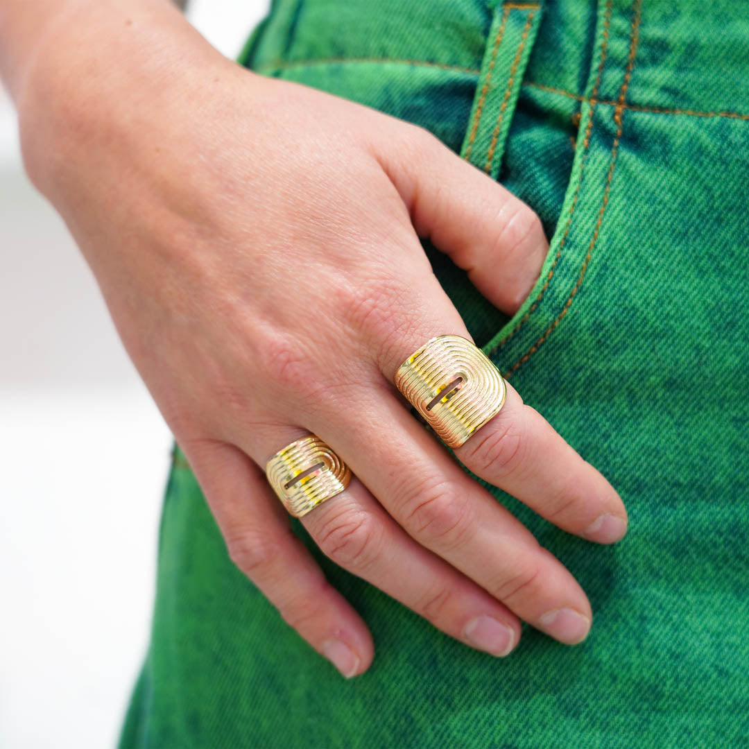 Bague Ruban 7 Chemins XL - DupontDupont