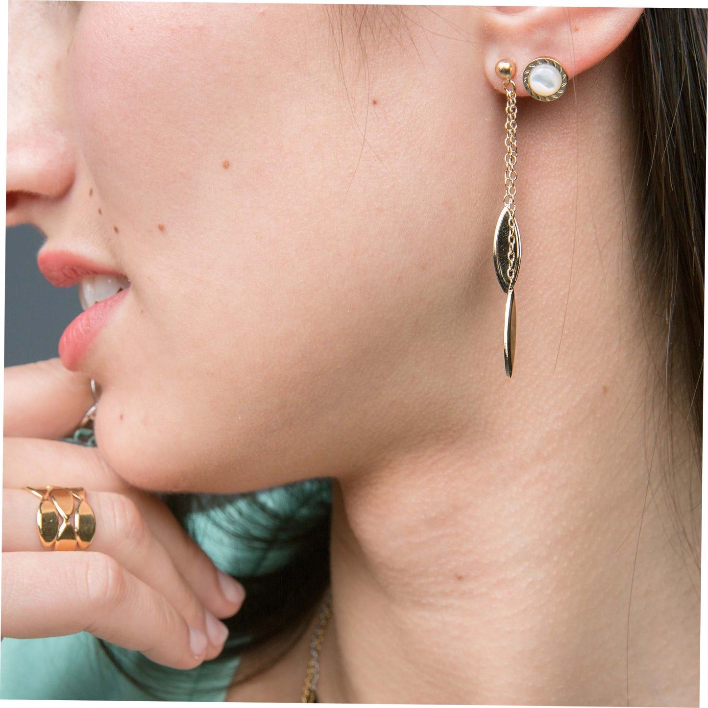 Bague Calisson triple - DupontDupont