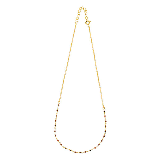 Collier perles Sabah simple