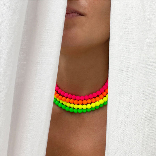 Collier Néon Crush vert - DupontDupont