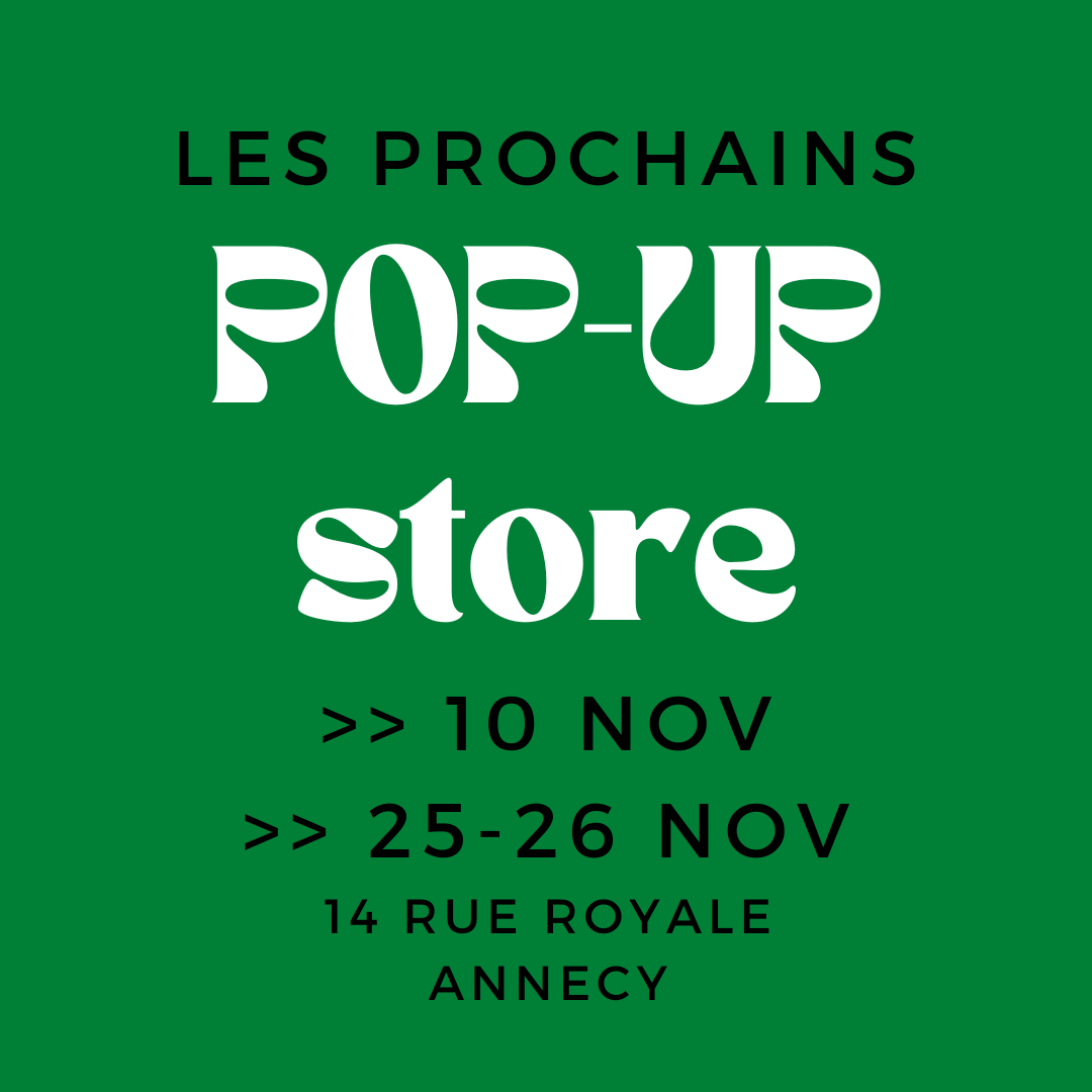 POP UP store à Annecy!