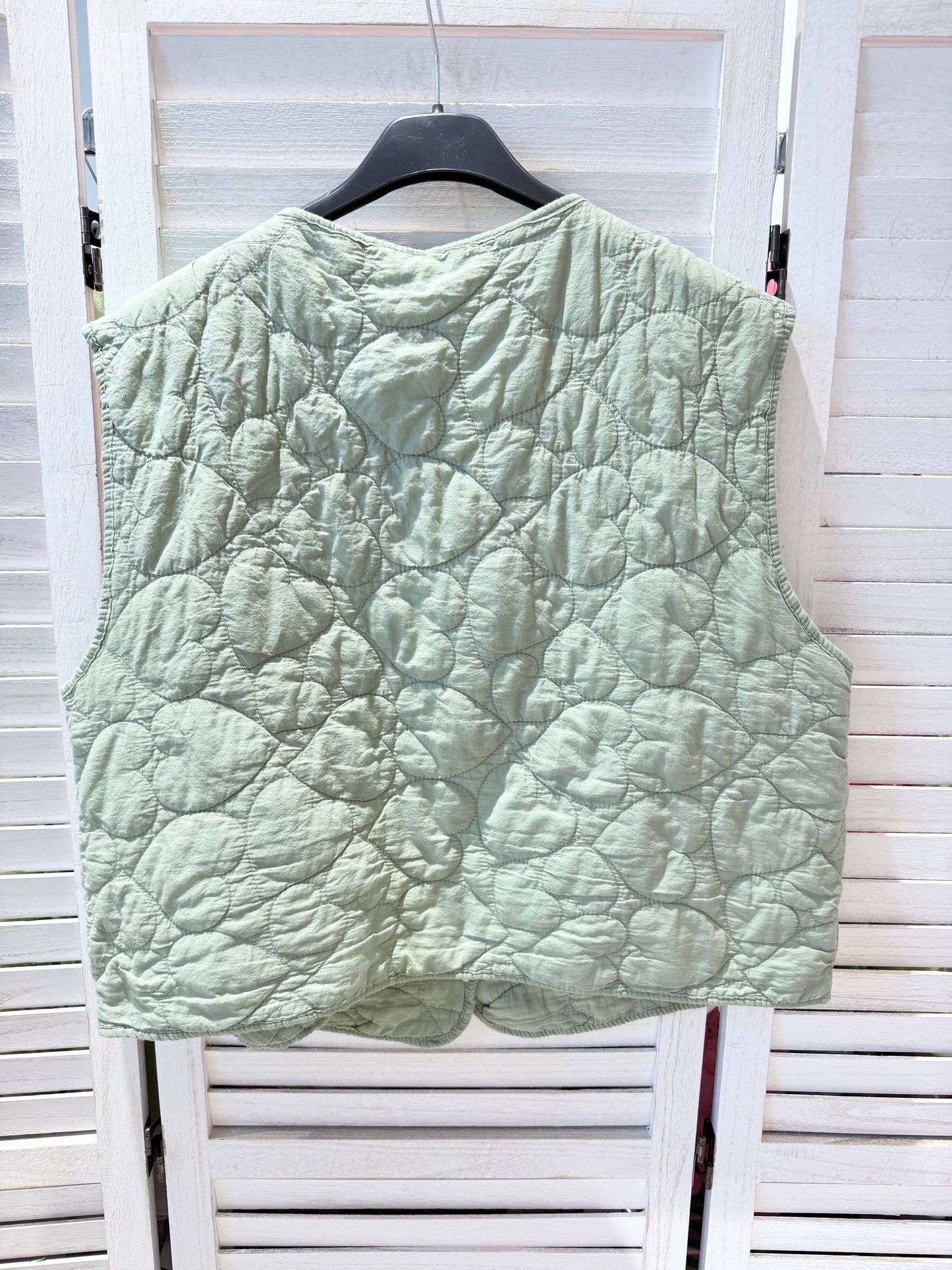 Gilet matelassé en coton: Kaki / TU