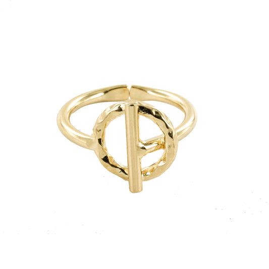 Bague rond barre fermée