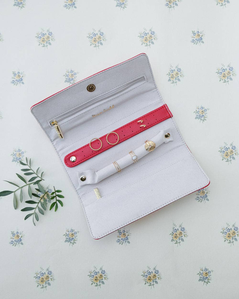 Pochette à bijoux Catherine en PU: Rose - DupontDupont
