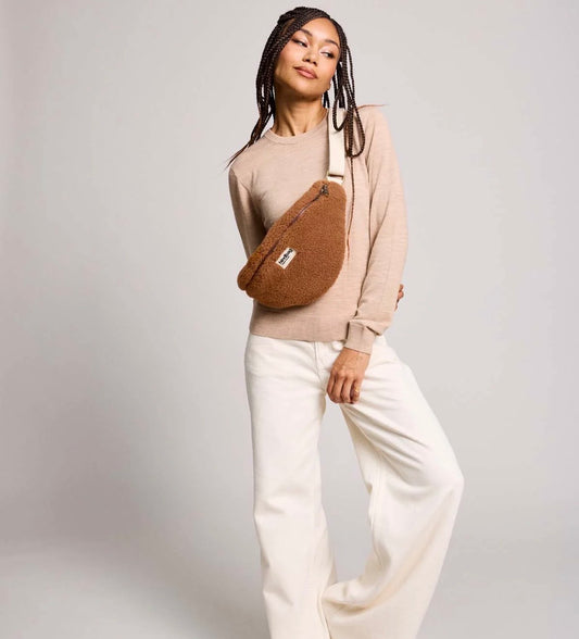 Sac banane Sasha Teddy brun - DupontDupont