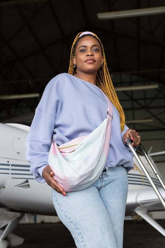 Sac Big Banane Pastel 100% Coton - Polly - DupontDupont