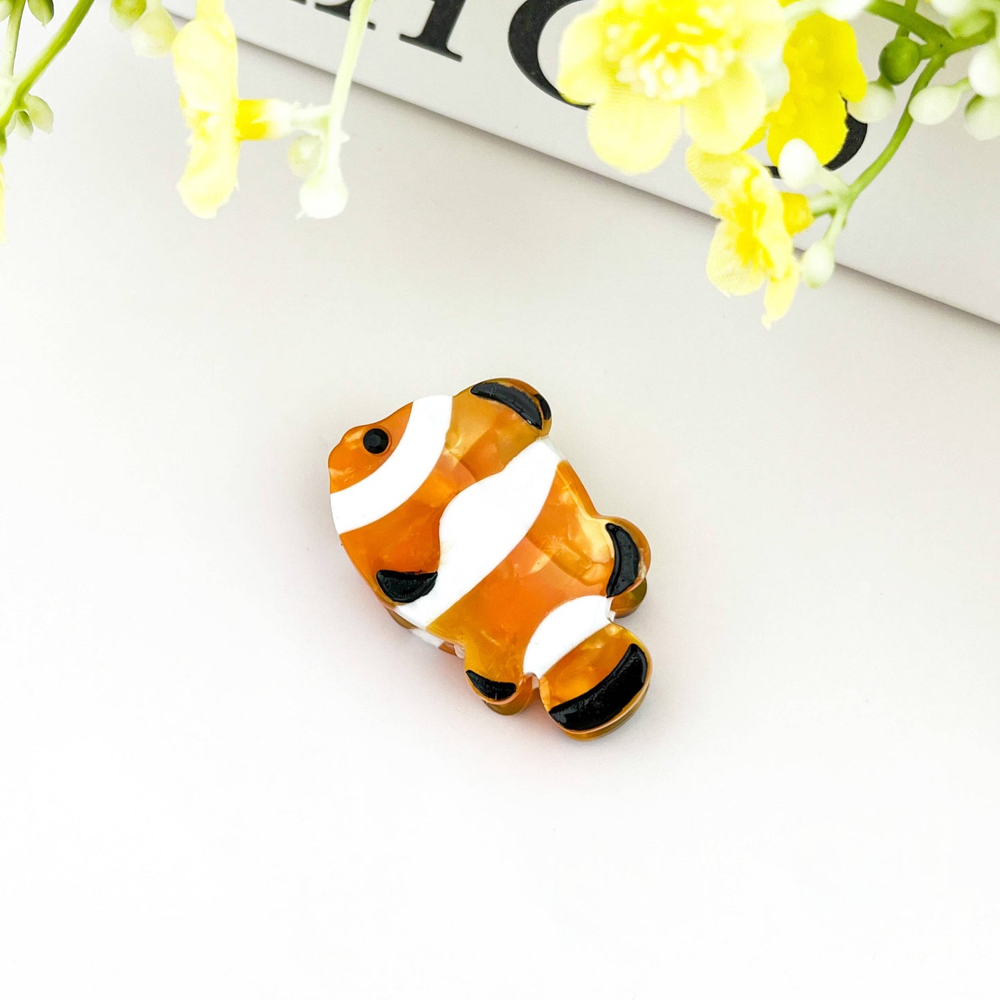 Mini pince a cheveux Poisson clown