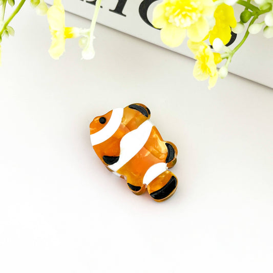 Mini pince a cheveux Poisson clown