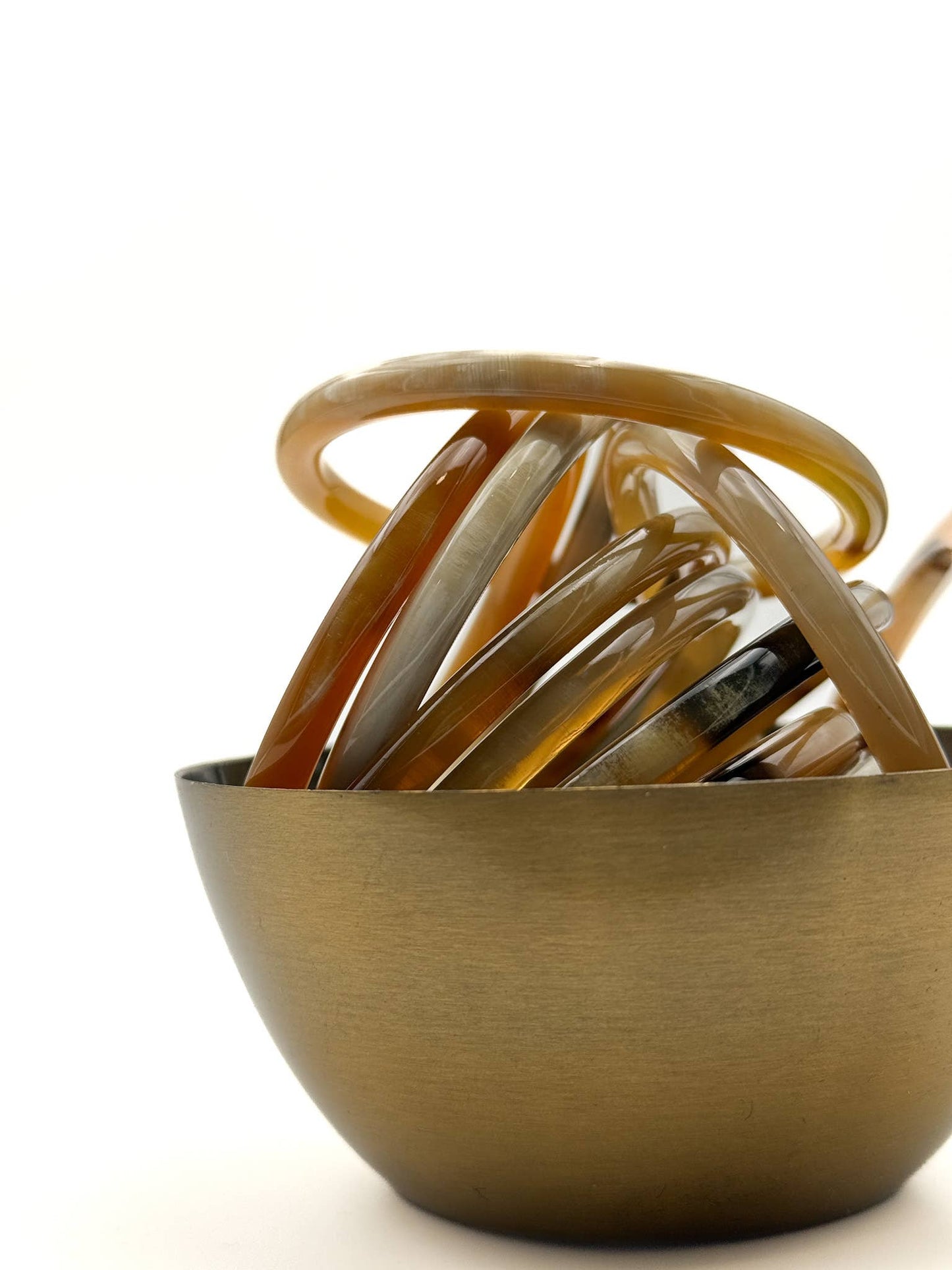 Jonc corne de buffle naturelle