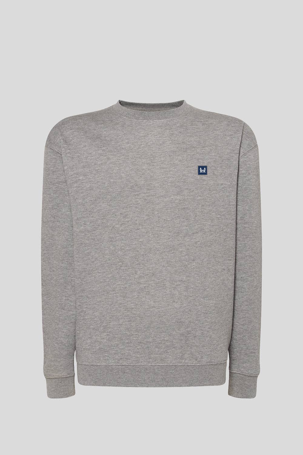 Sweat-shirt Basique Patch Bleu Encre: Encre / M