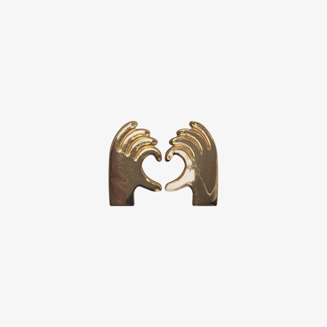 Pin (seul, sans carte) / Heart You (lot de 2) - DupontDupont