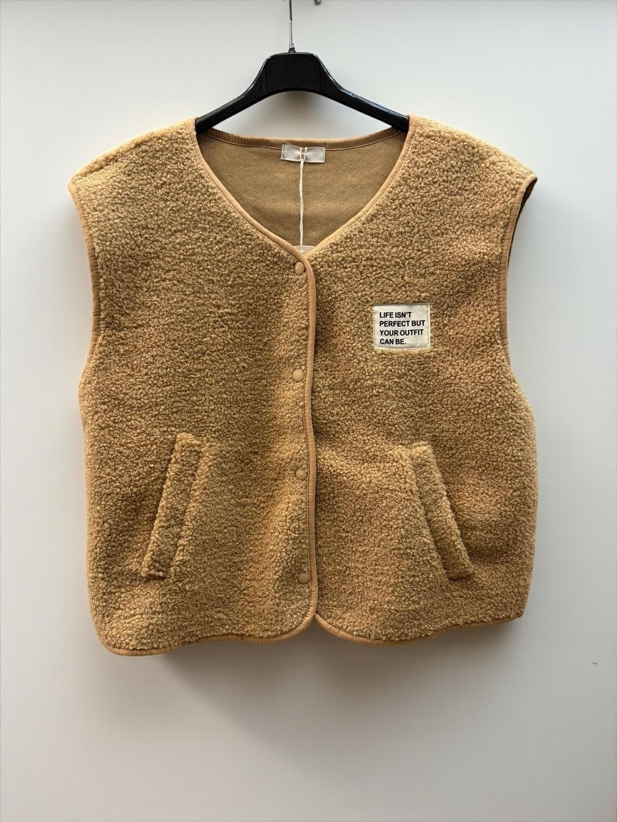 Gilet Moumoute Camel