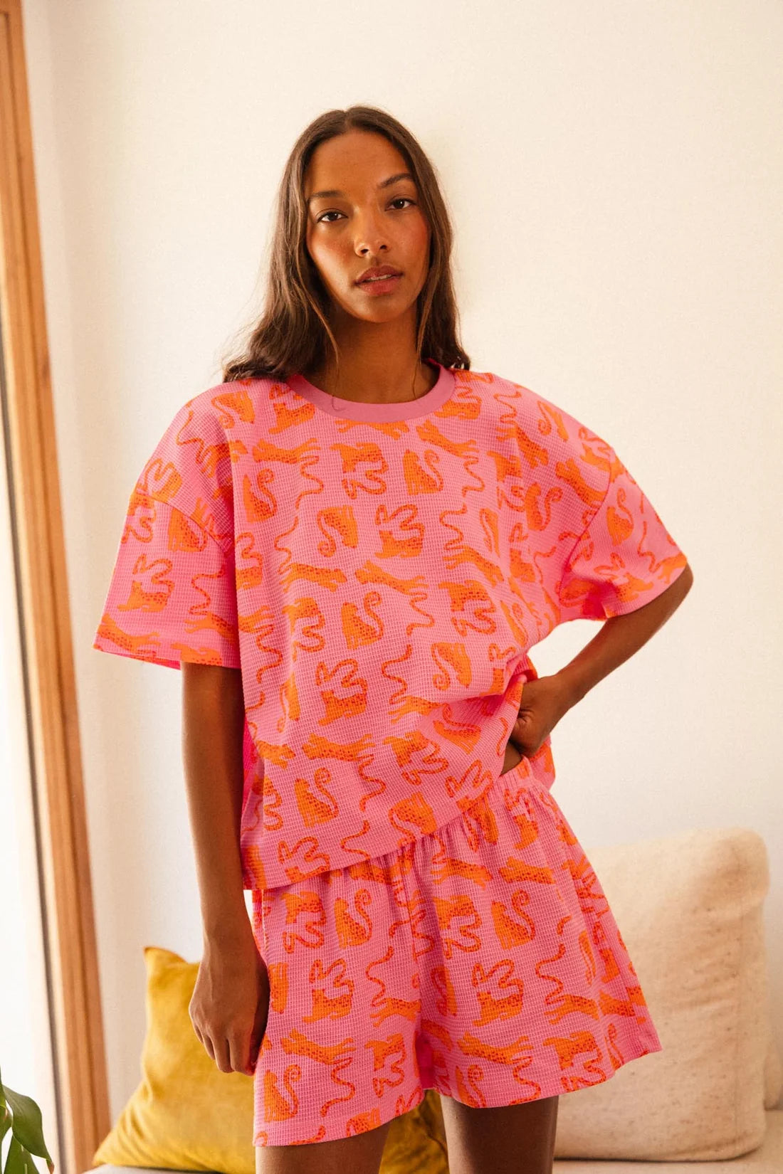 Ensemble Pink leo