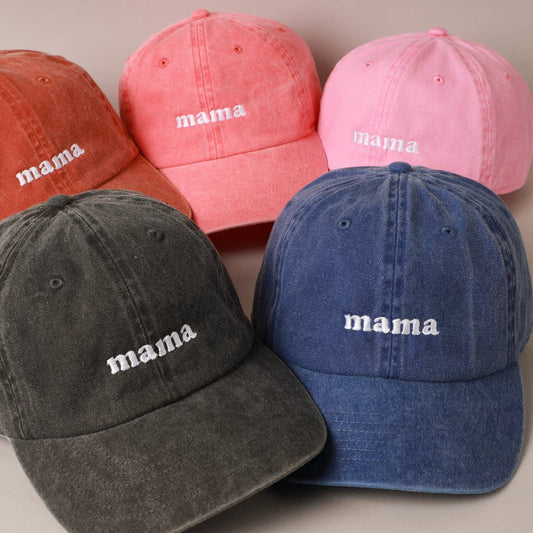 Casquette Mama: CORAIL
