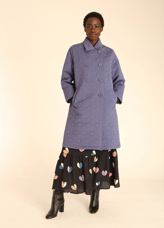 MANTEAU MARGUERITE mauve