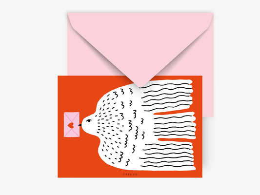 Carte postale/Inséparable