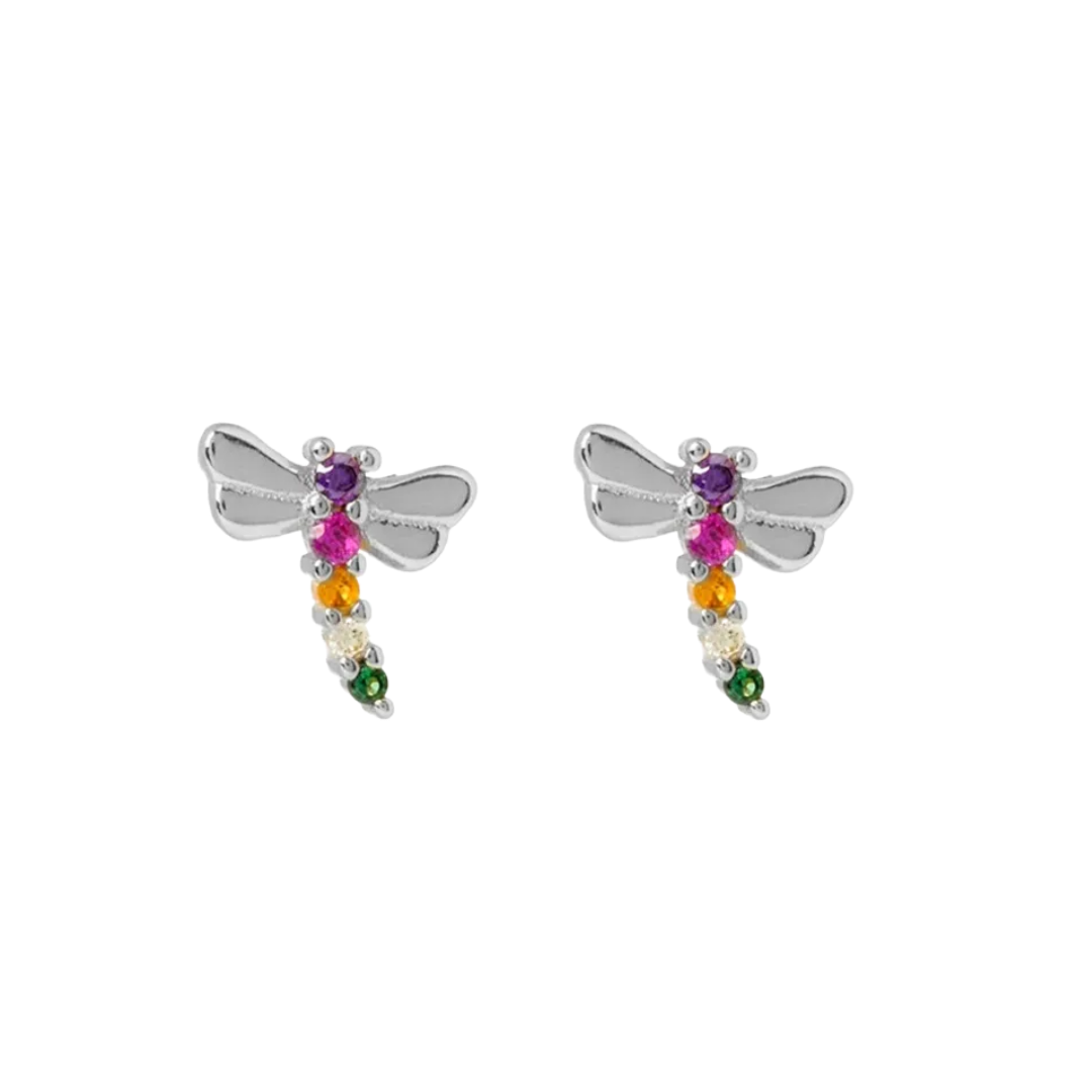 Clous libellule: Multicolor / Goud - DupontDupont