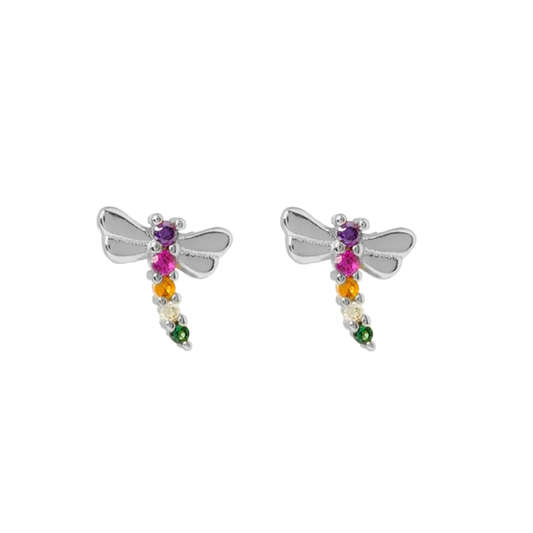 Clous libellule: Multicolor / Goud - DupontDupont