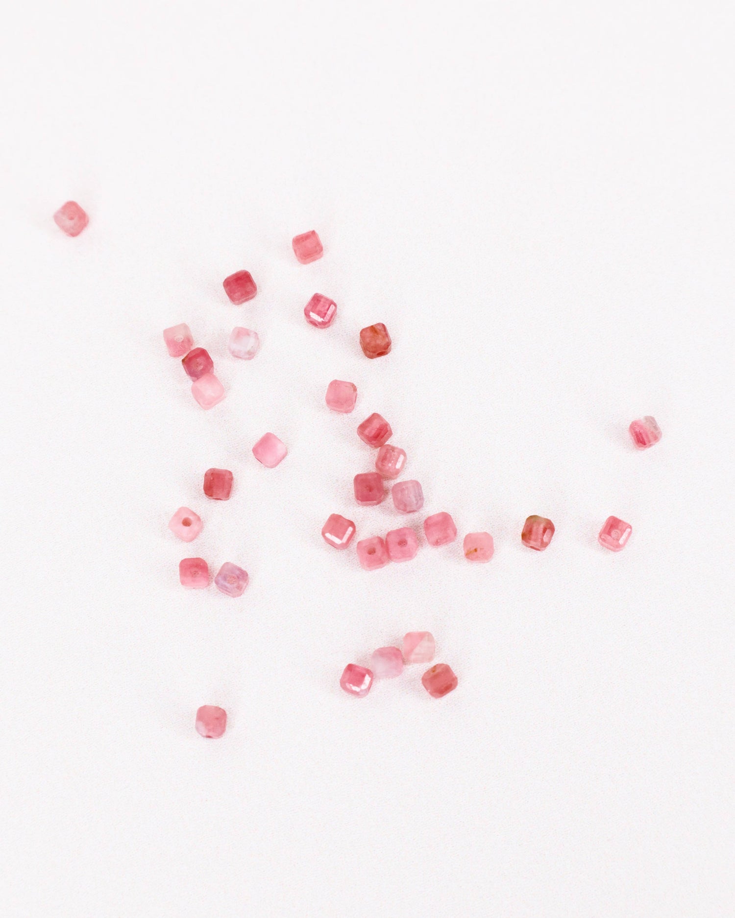 Bora - rose: Or / Tourmaline rose / Paire - DupontDupont