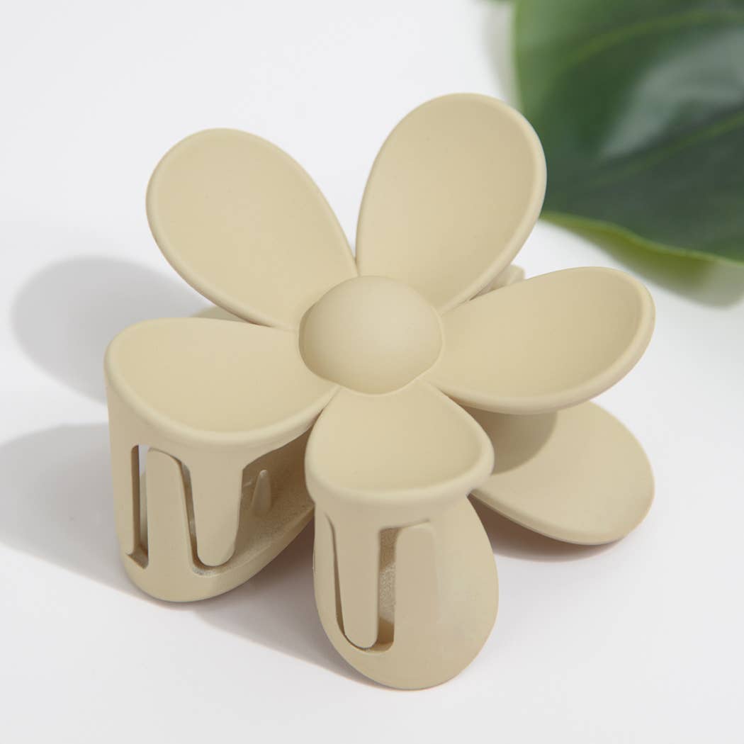 Pince marguerite rose mate