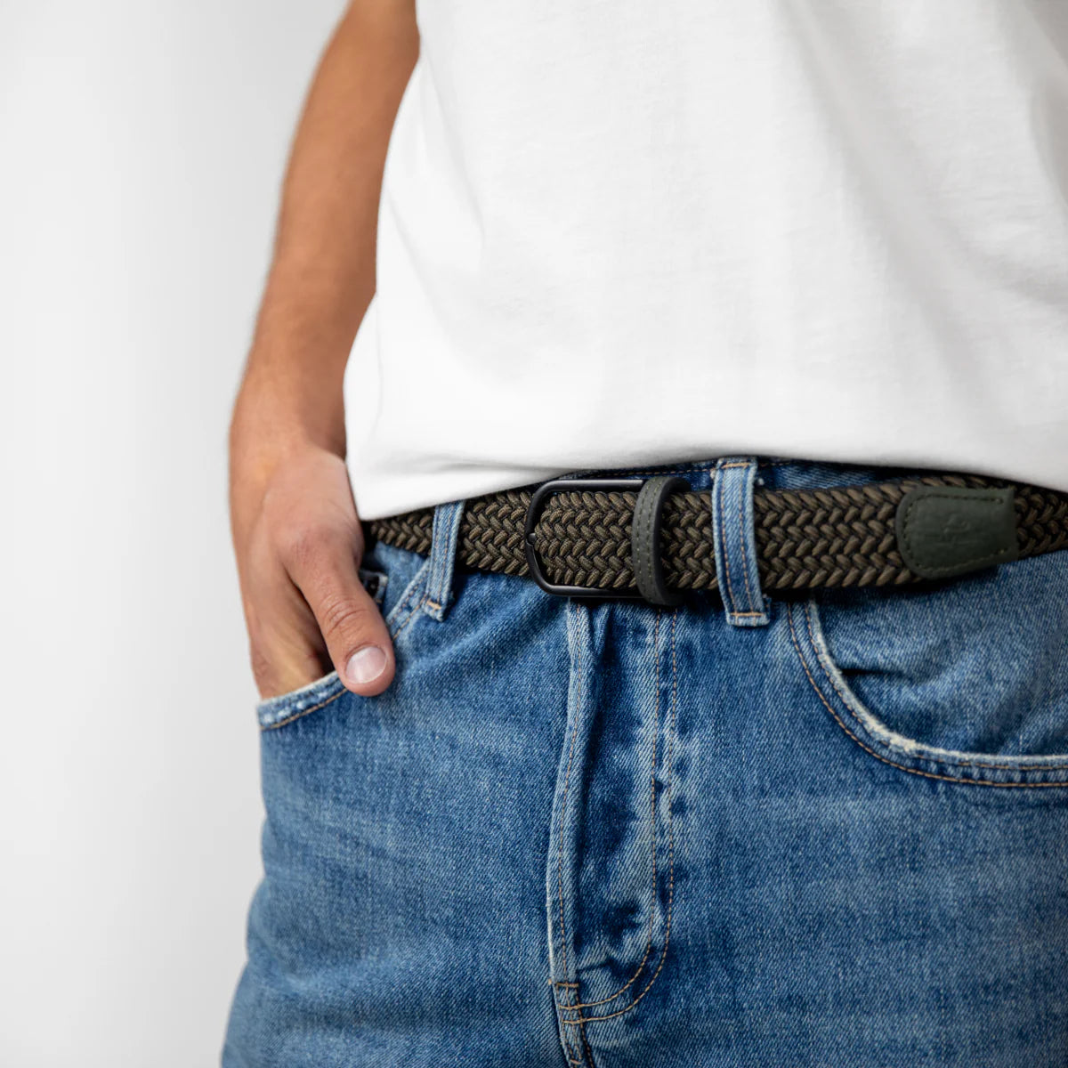 Ceinture tressée Homme - Sherwood
