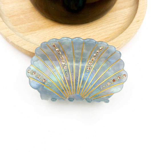 Pince à cheveux coquillage