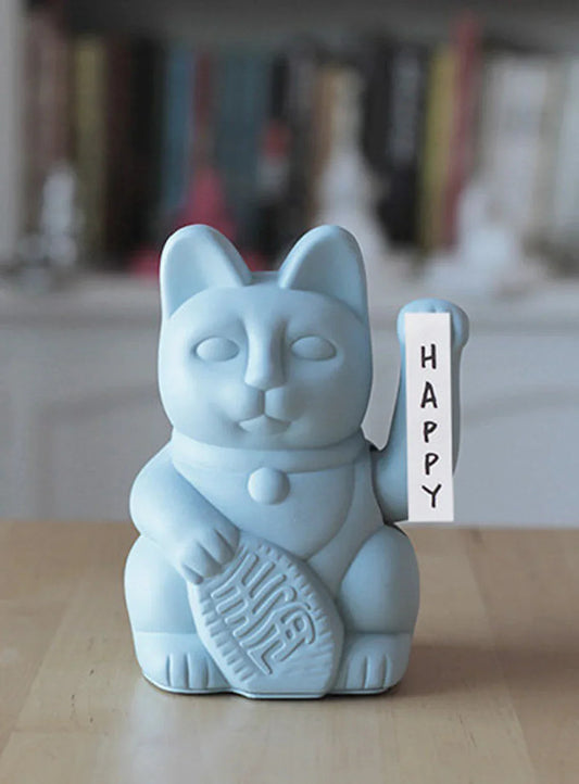 Luckycat bleu - M