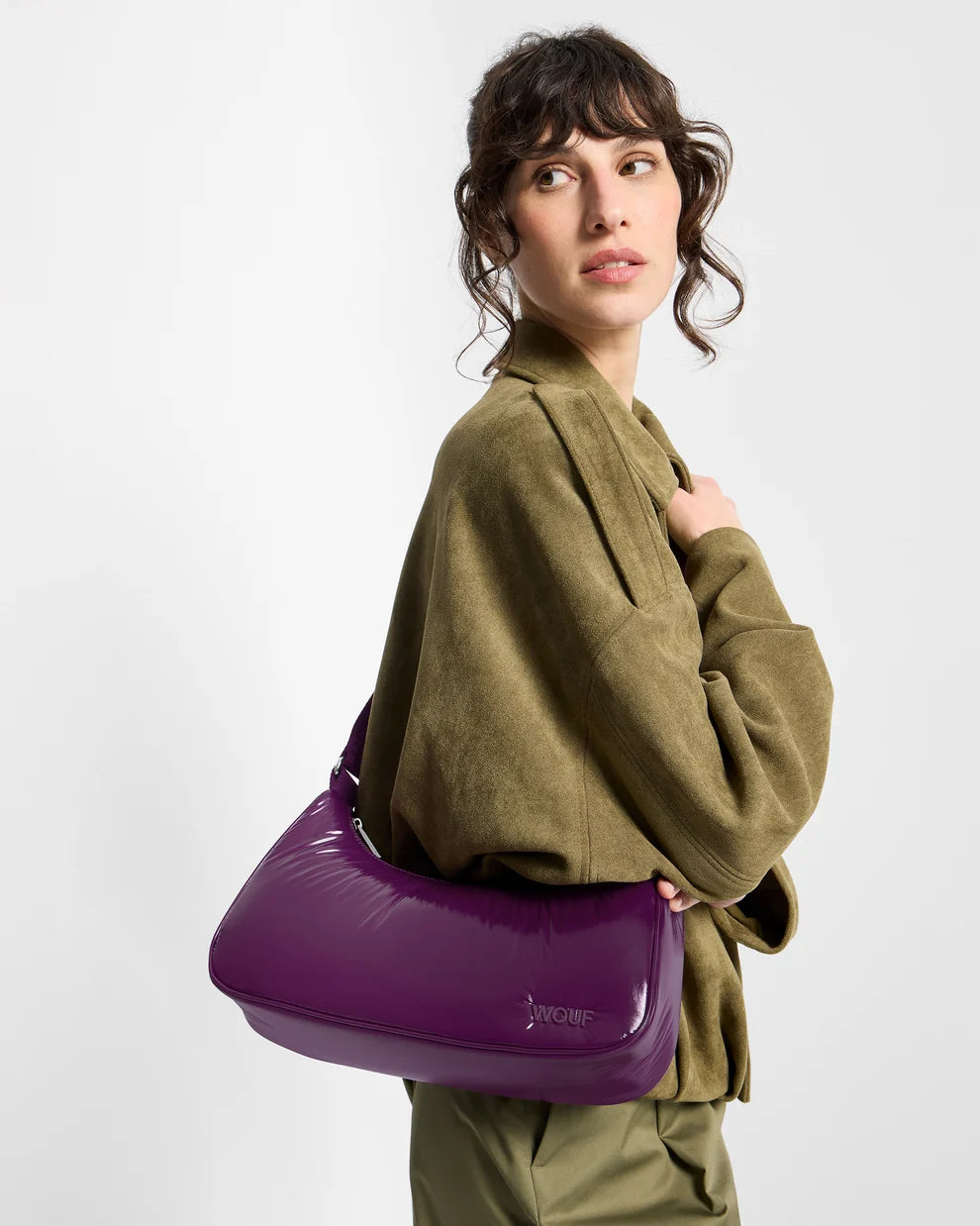 Sac crossbody Plum