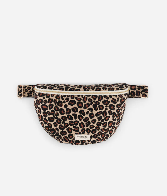 Banane Custine XL leopard beige