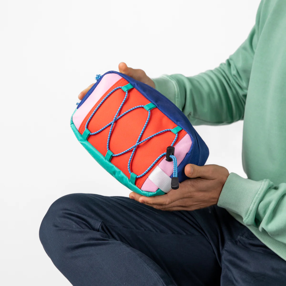 Trousse de toilette Rouge et bleu