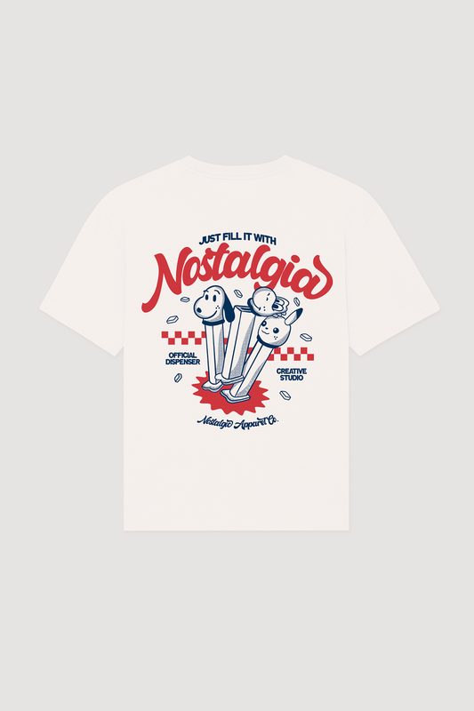 T-shirt Fill it with Nostalgia