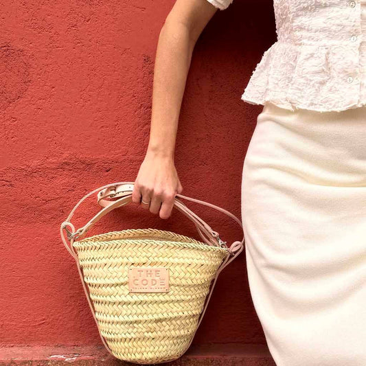 Sac à bandoulière Mini Bucket Nude Palm