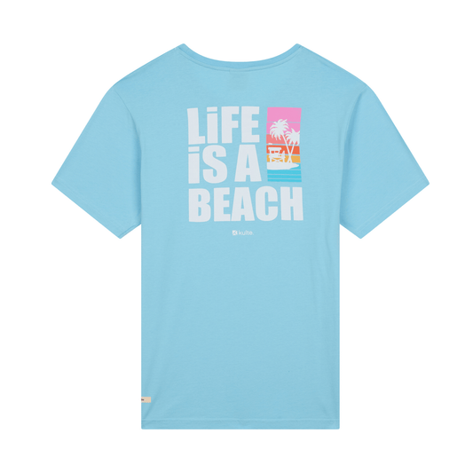 T-shirt Life is a beach