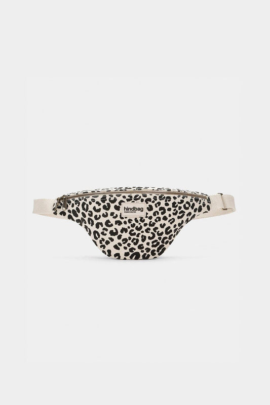 Sac banane Olivia Léopard écru