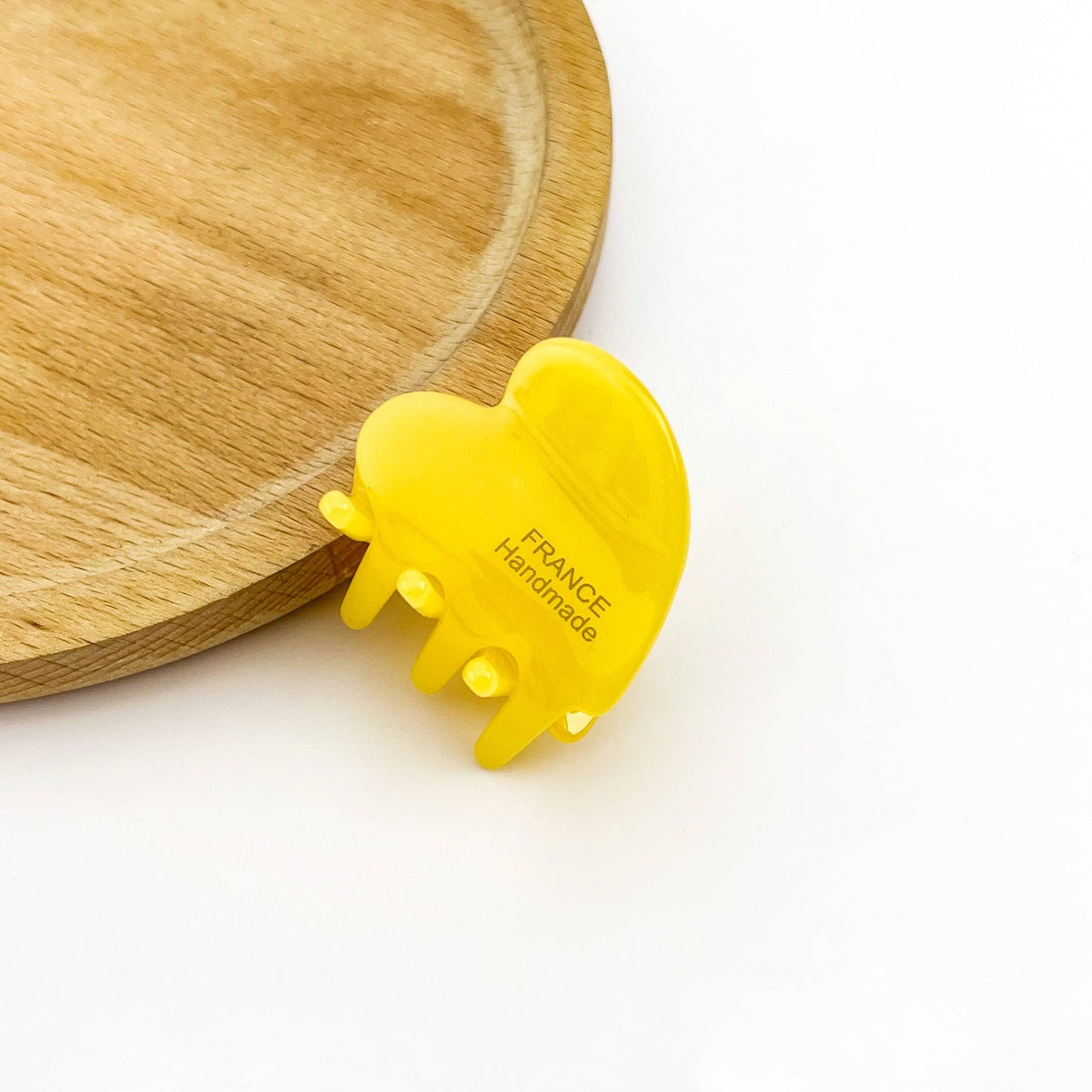 Barrette Cœur Mini en Acétate