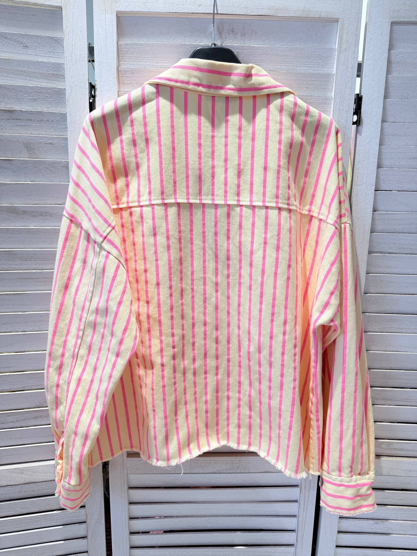 Veste rayée en coton: Rose / TU - DupontDupont